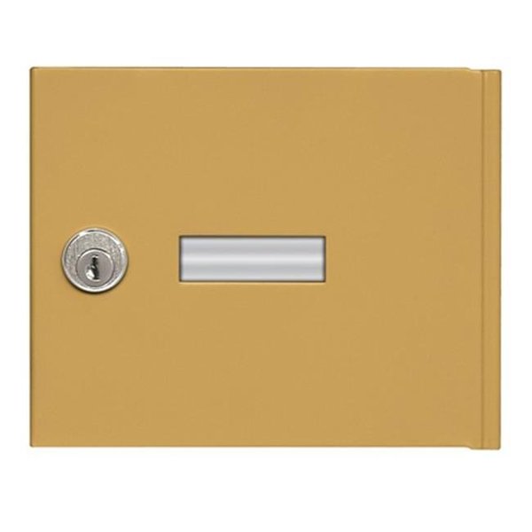 Salsbury Industries Salsbury Industries 3651GLD Replacement Door and Lock - Standard A Size - for 4B+ Horizontal Mailbox - with (2) Keys - Gold 3651GLD